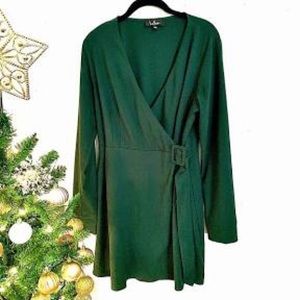 Lulus wrap dress medium